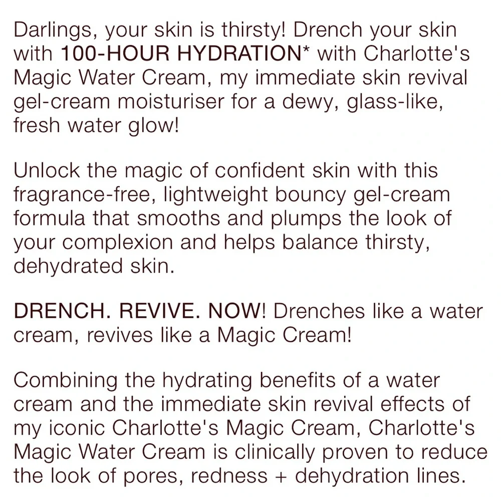 Charlotte Tilbury Charlotte’s Magic Water Cream - Picture 15 of 15